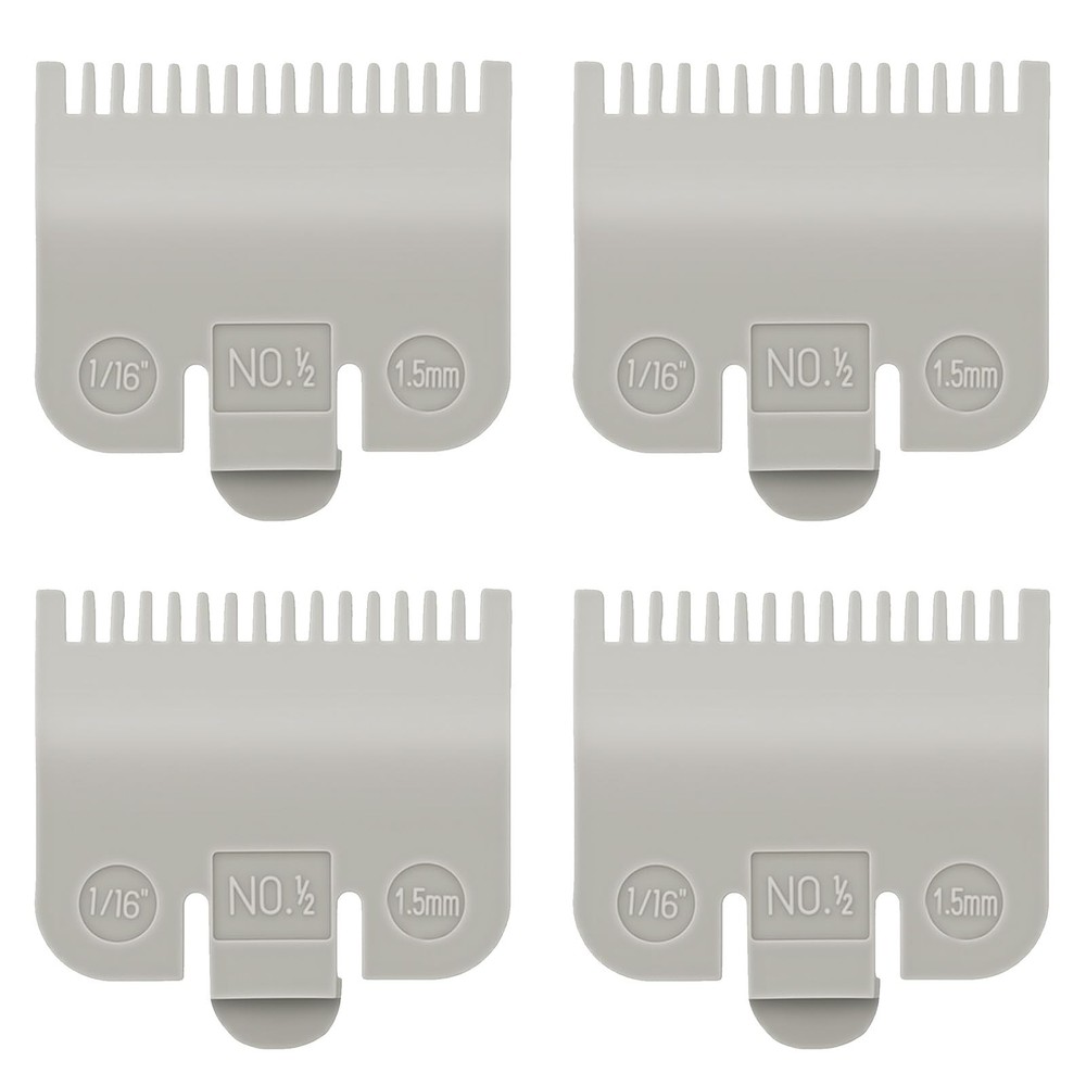 4 PCS Clipper Guards Set for Wahl, 1/2 Guard #3137-101, Premium...
