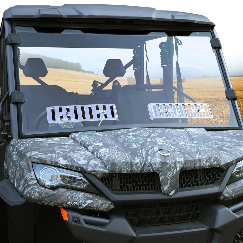 Vented Front Windshield Full Window for CFMOTO UFORCE 1000/XL 1000 2019-2026