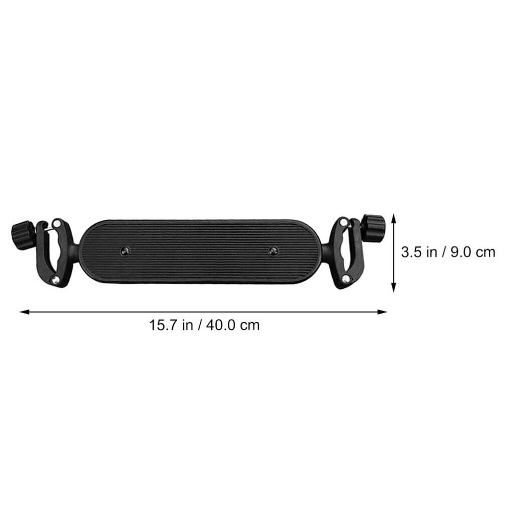 Universal Baby Stroller Foot Rest Adjustable Height/Width Accessory Black