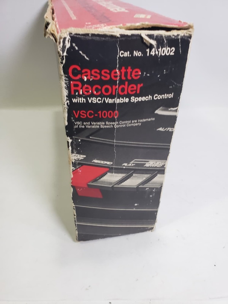 Realistic VSC Variable Speech Control Cassette Recorder VSC-1000