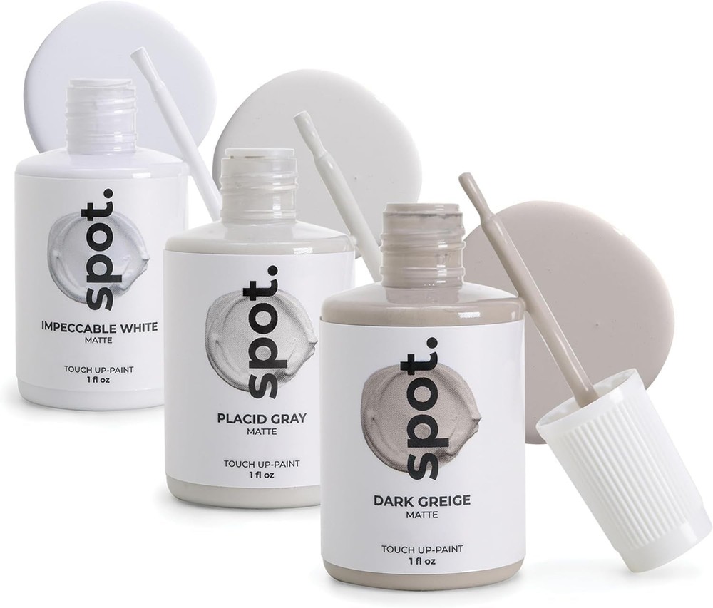 Touch-up Paint | Quick-drying, low-odour, eco-friendly formula | Three-piece set