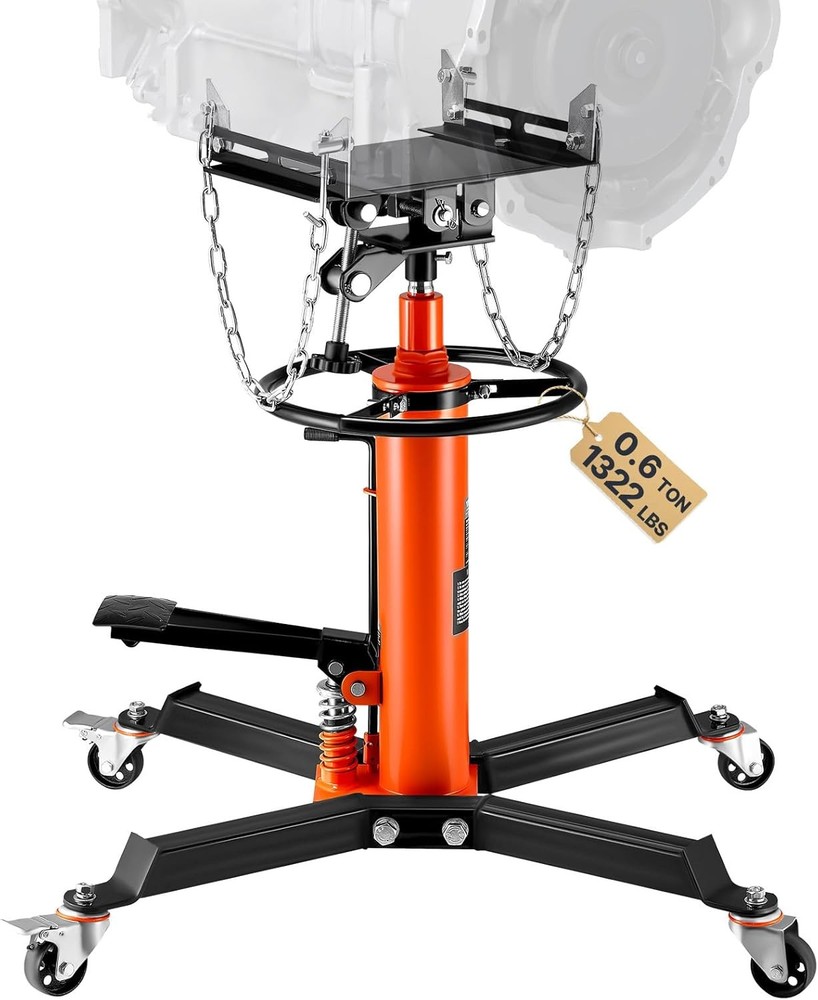 VEVOR Hydraulic Transmission Jack 1322 LBS Telescoping