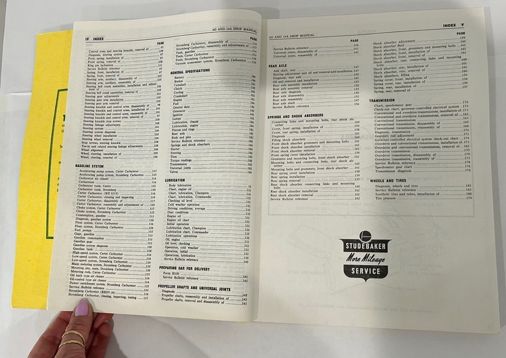 Studebaker Shop Manual 1947-1949