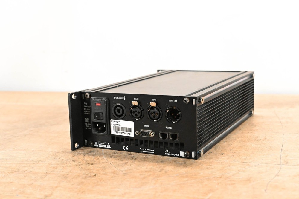 d&b audiotechnik E-PAC Single-Channel Power Amplifier Controller CG01V52
