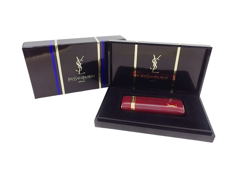 SAINT LAURENT lighter Red gold Women Authentic secondhand