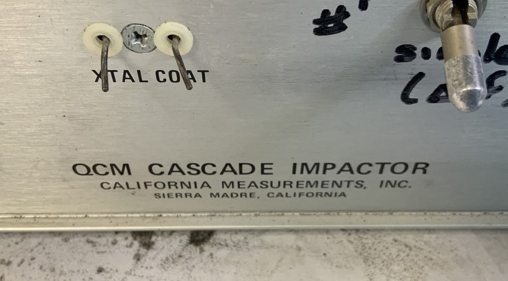 QCM Cascade Impactor measurements Analyzer Untested-X5D