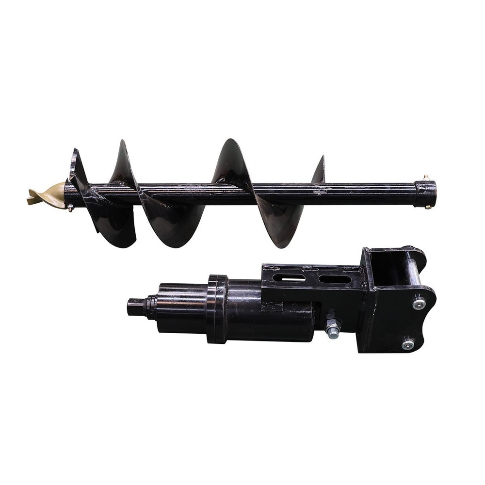 300mm Diameter Auger Drill Rod Post Hole Attachment for Mini Excavator