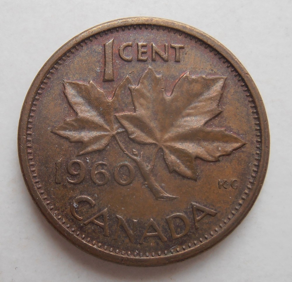 1960 CANADA 1 CENT