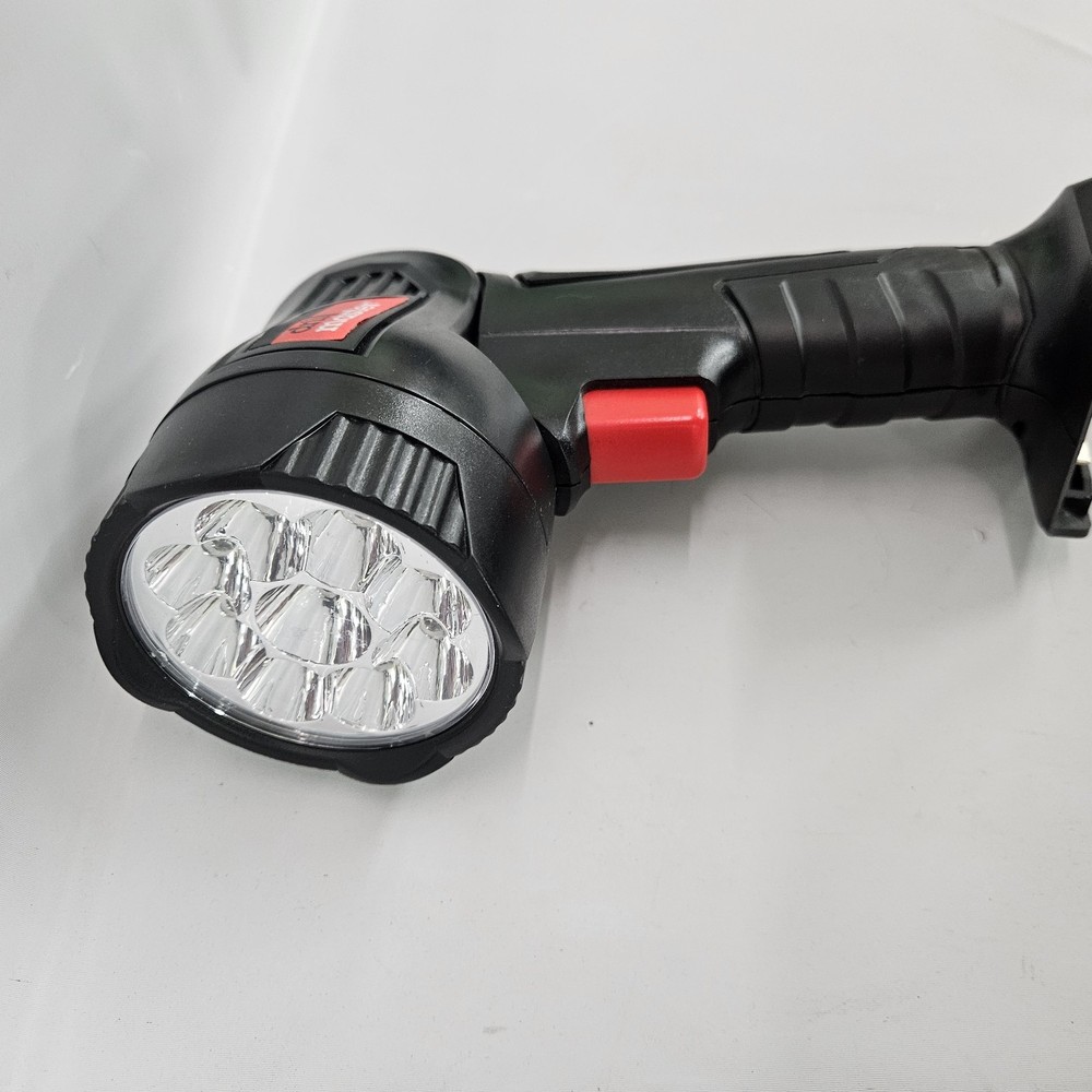 Drill Master 69652 18 Volt LED Flashlight Work Light TESTED WORKING NO BATTERY