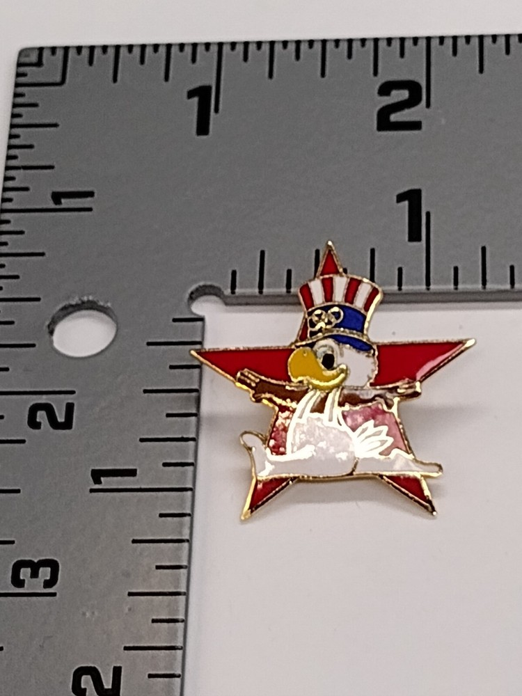 Sam The Eagle USA Olympics Mascot Lapel Pin