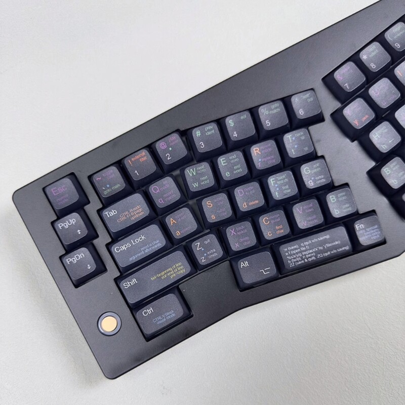 XDA Height Gaming Keyboard Keycaps 128PCS for Programmer Mechanical Keyboards