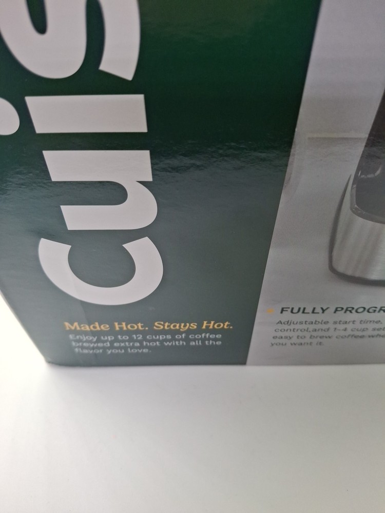 Cuisinart PerfecTemp Programmable Coffee Maker with Thermal Carafe, 12-cup