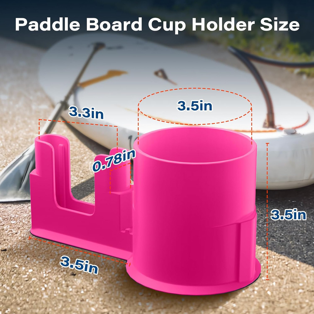 Paddle Board Drink Holder, SUP Cup Holder Accessory for Kayaking