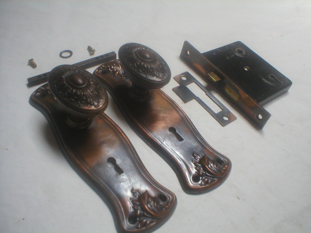 Antique Victorian Era Door Hardware