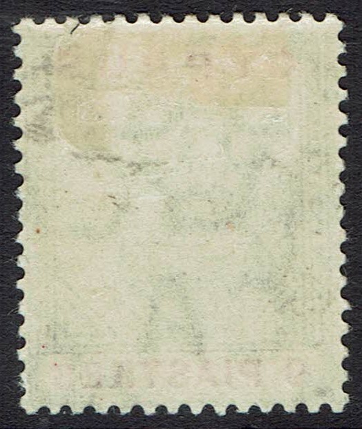 CYPRUS 1904 KEVII 9PI WMK MULTI CROWN CA