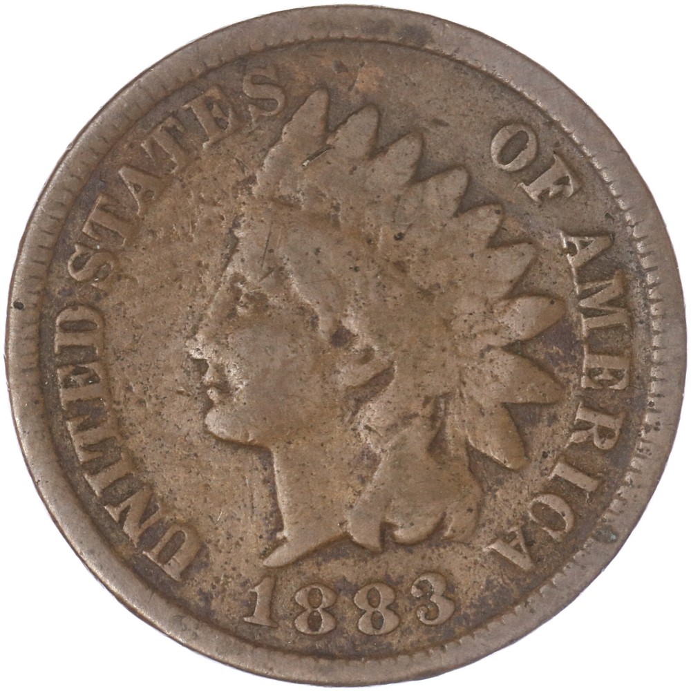 1883 (P) Indian Head Cent Good Penny GD