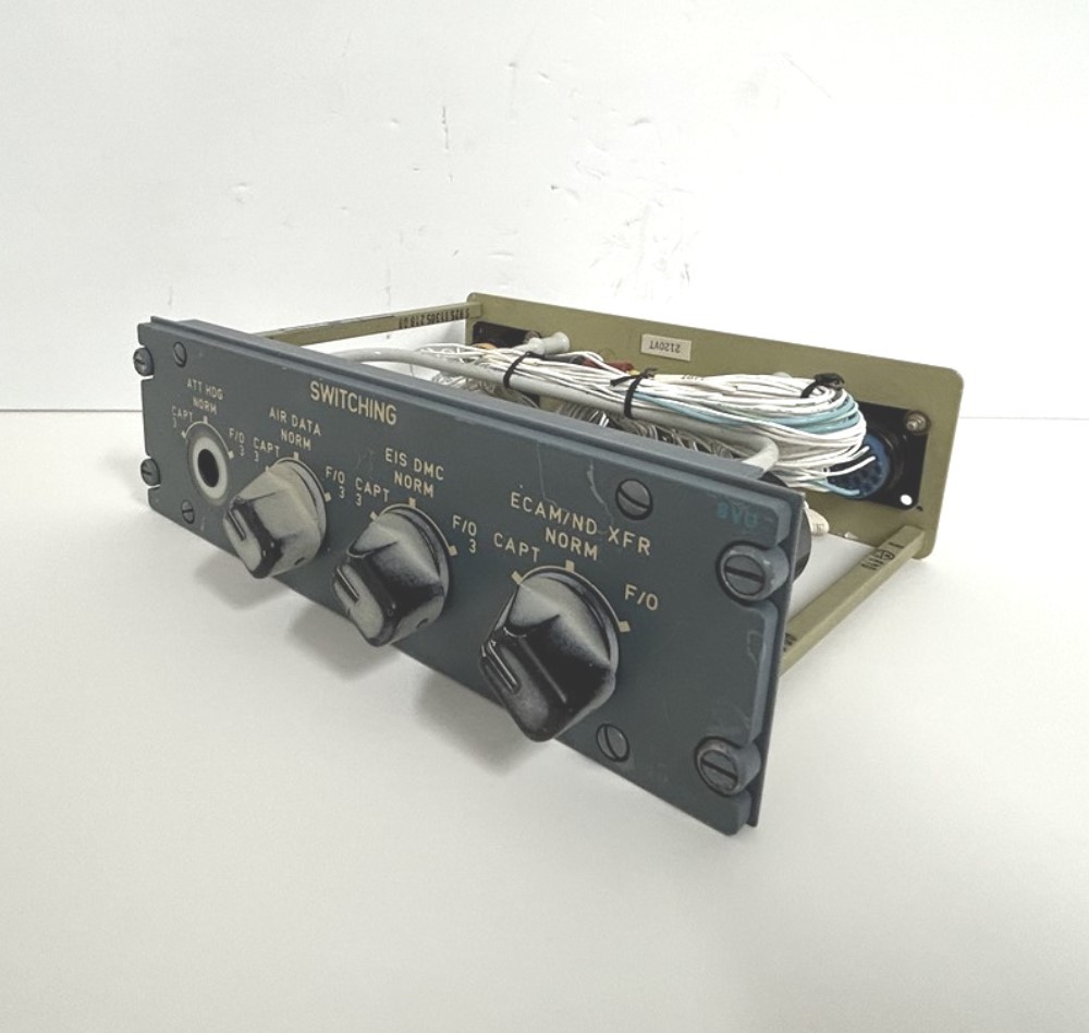 Airbus A320 Aircraft Rotary Switch Bracket Panel 8VU