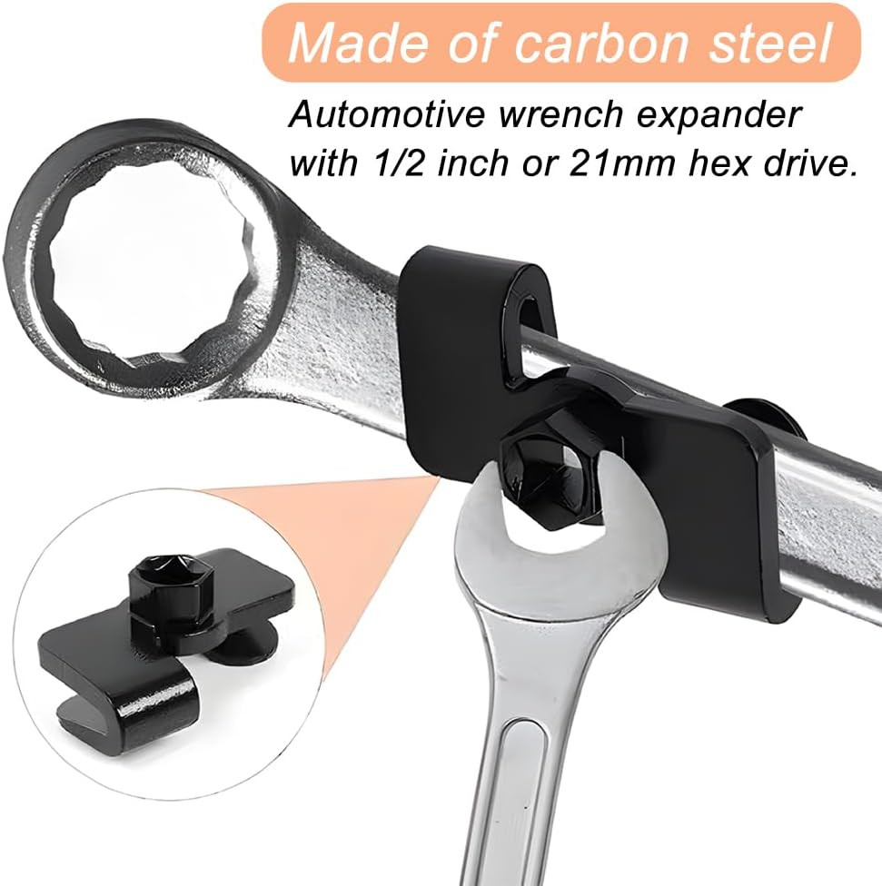 Universal Wrench Extender Tool, Adjustable Torque Adaptor, Premium Extender f...