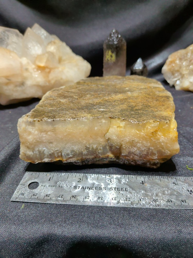 Agate "Sandwich" Specimen Natural Form (4lbs 14oz)