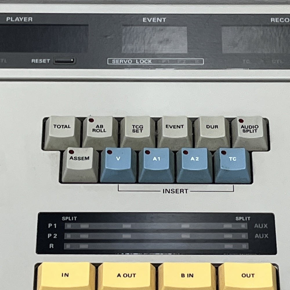 Panasonic AG-A800 Commercial Editing Controller System Powers On Untested *Read*