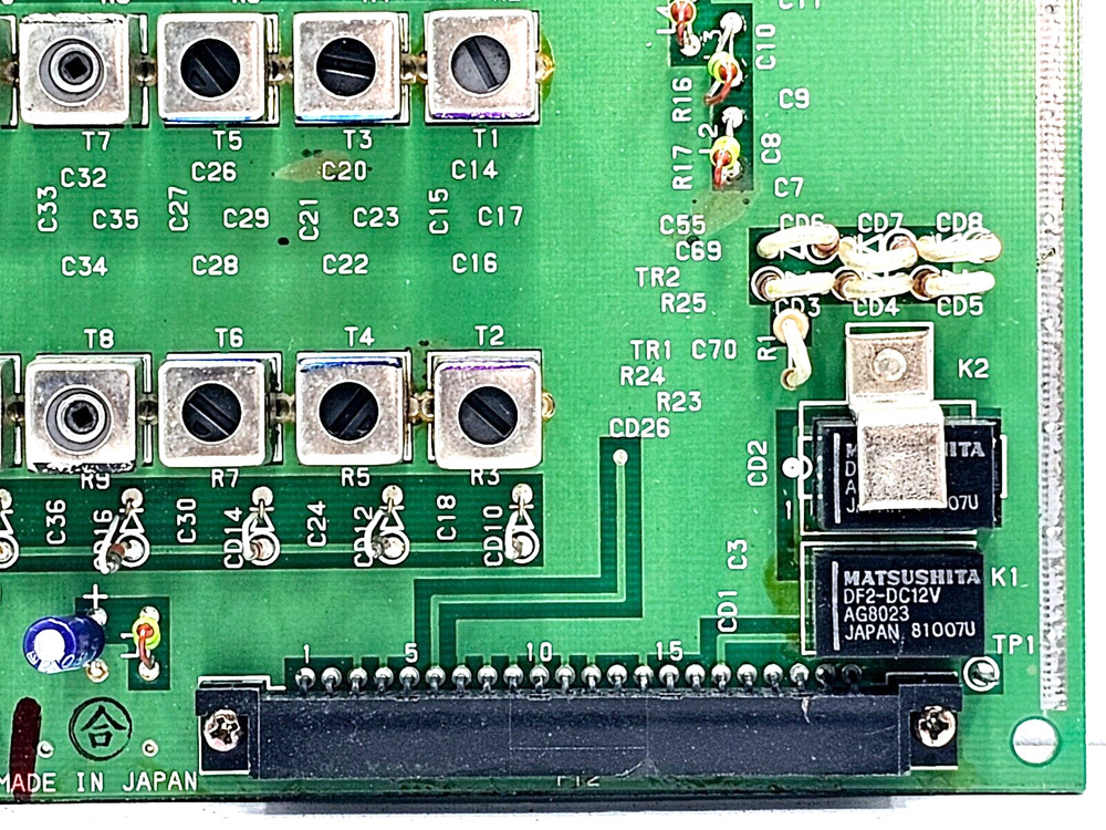 JRC CFL-271 PRINTED CIRCUIT BOARD 6PCJD00530C