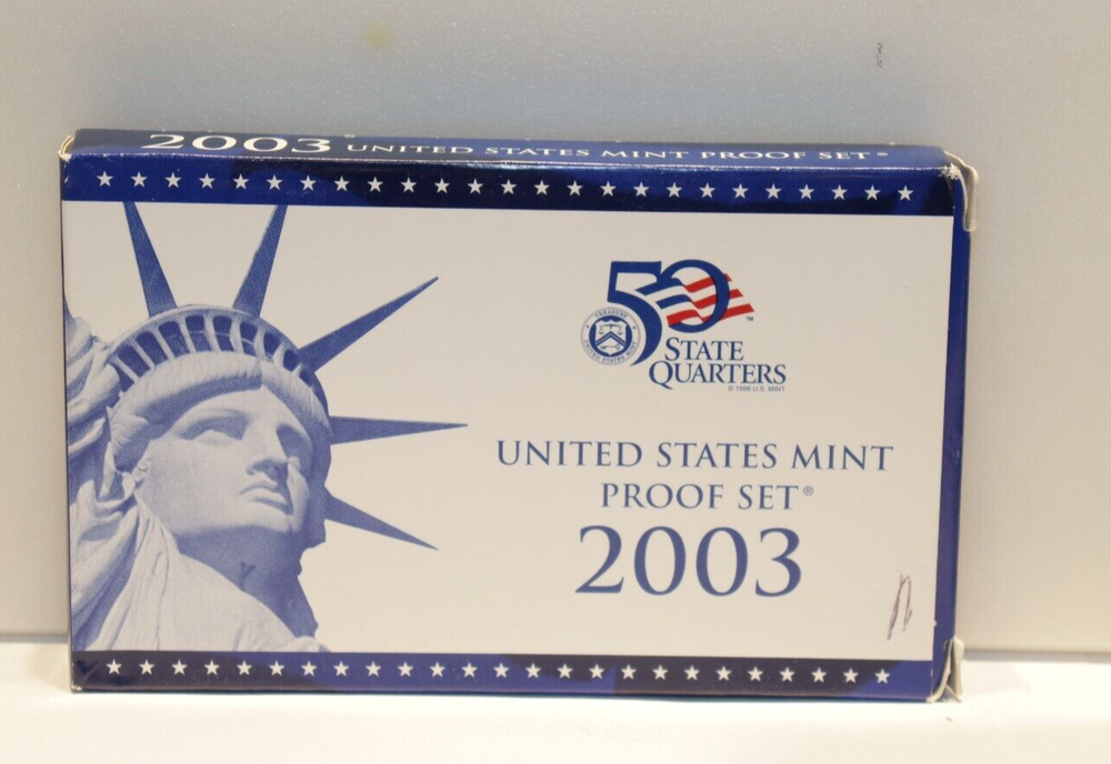 2003 Clad Proof Set U.S. Mint Original Government Packaging