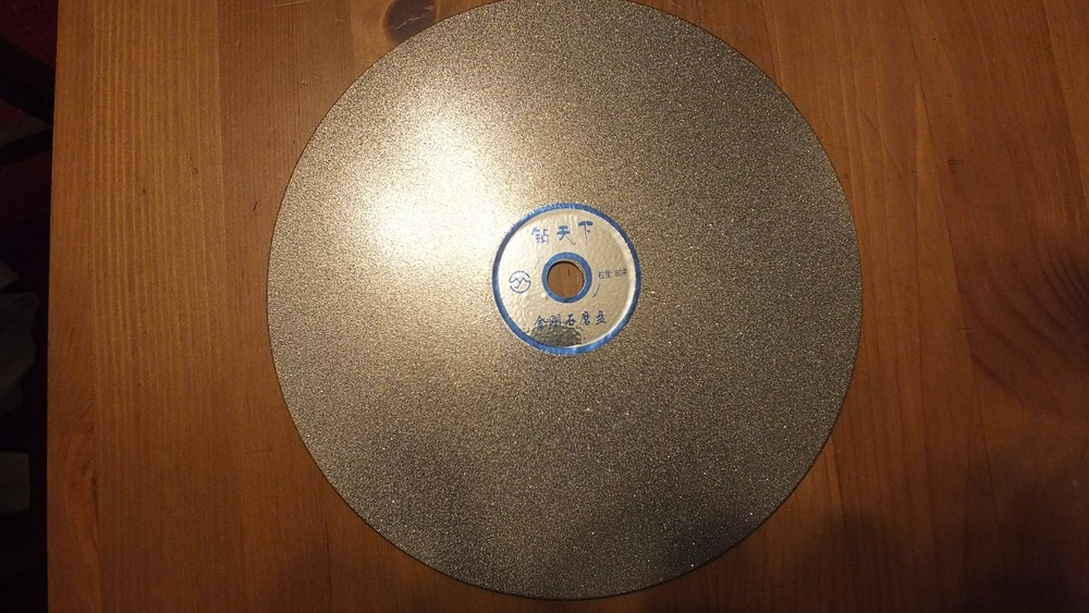 TechDiamondTools Lapidary Diamond Сoated Flat Lap Disc 8" (8 inch)