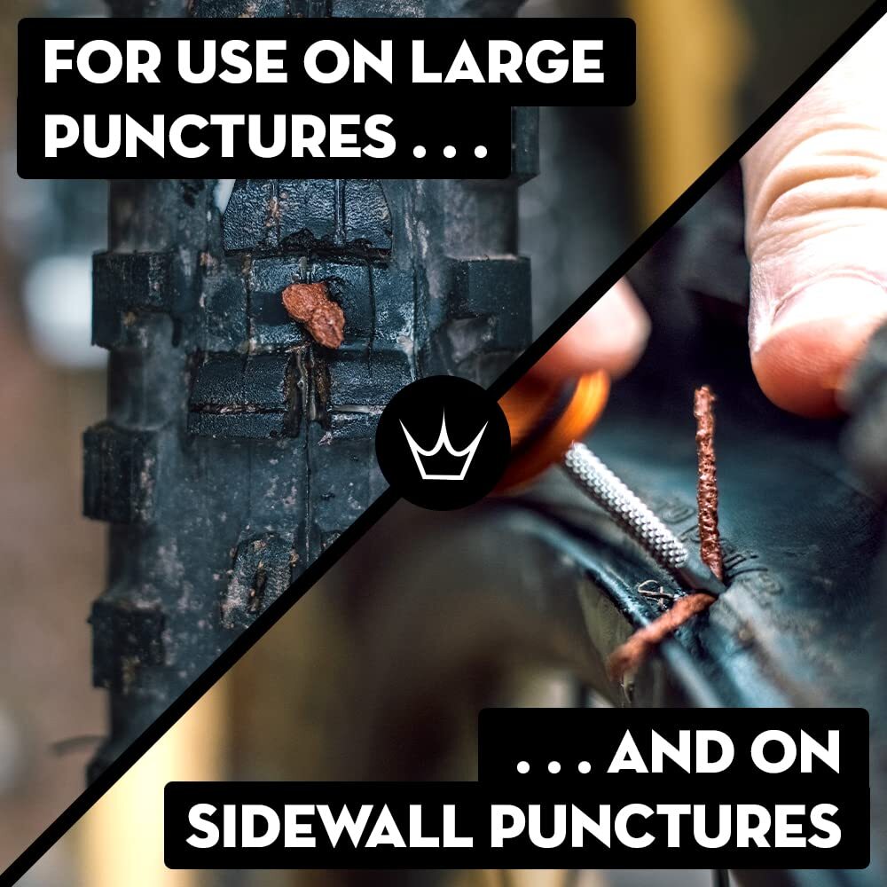 Holeshot Tubeless Puncture Plugger Kit, Black