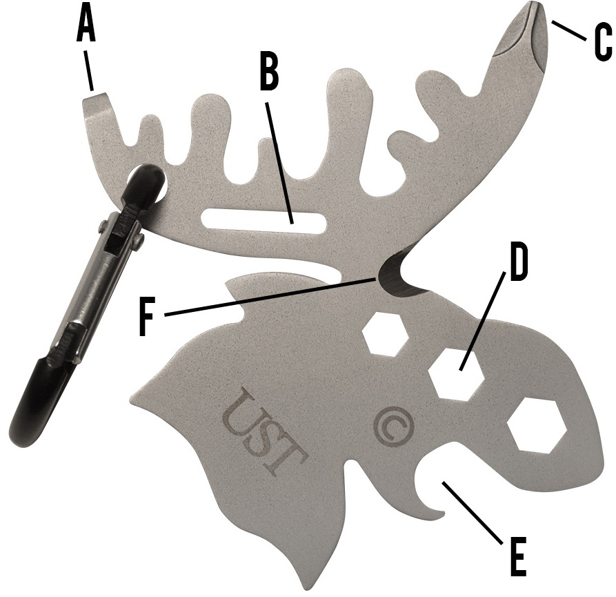 Ultimate Survival Technologies UST Tool A Long-Moose Multi-Tools 20-02763 *NEW*