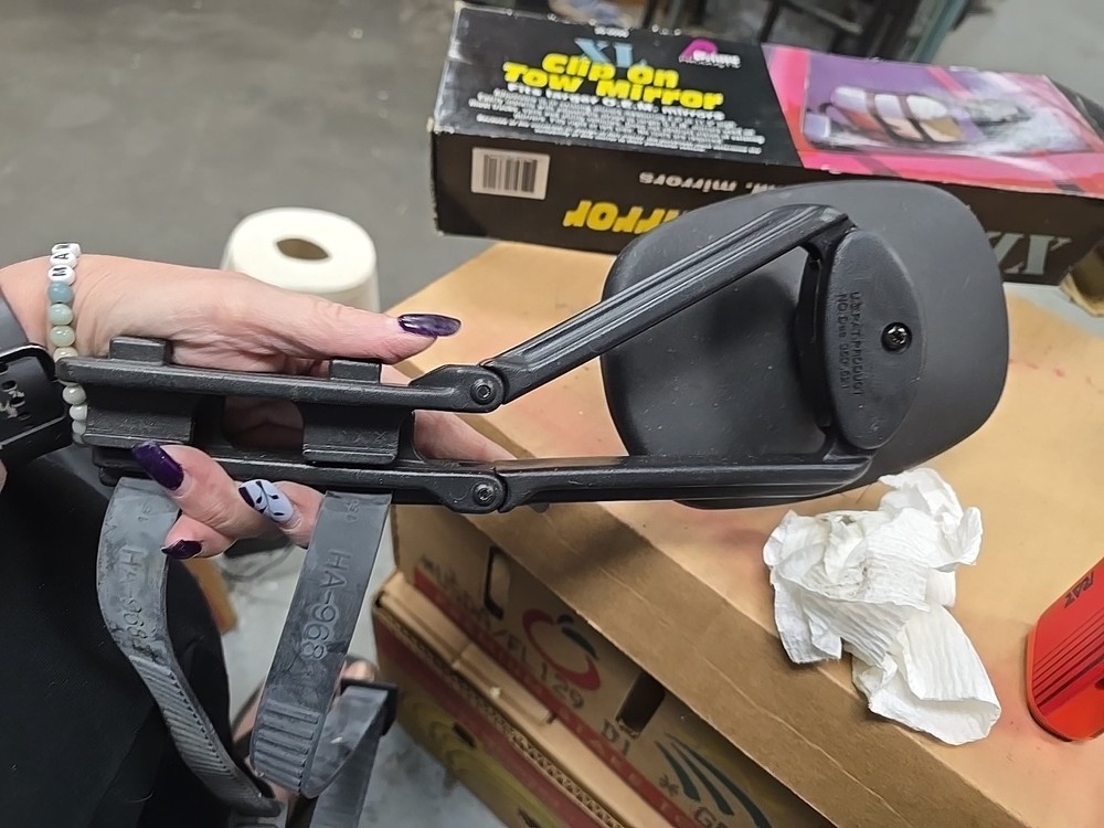 XL Clip on Tow Mirror