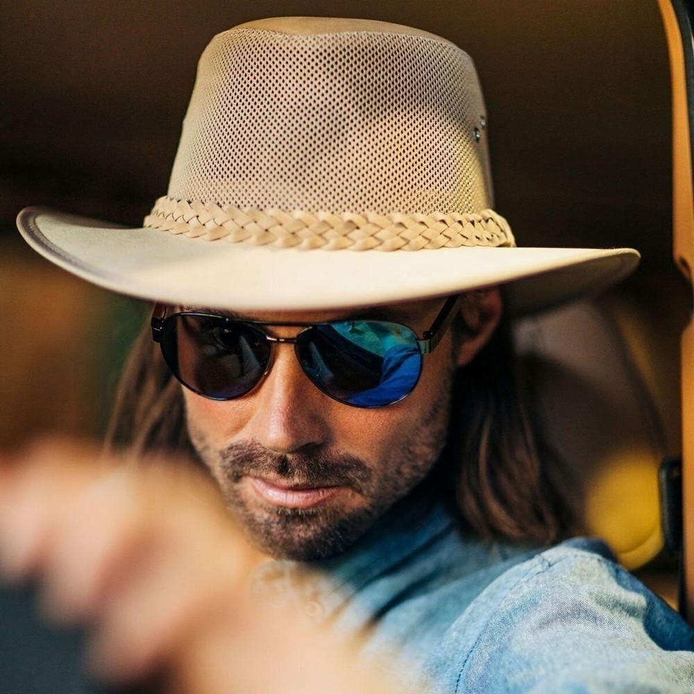 Panama Jack Mesh Safari Soaker Hat