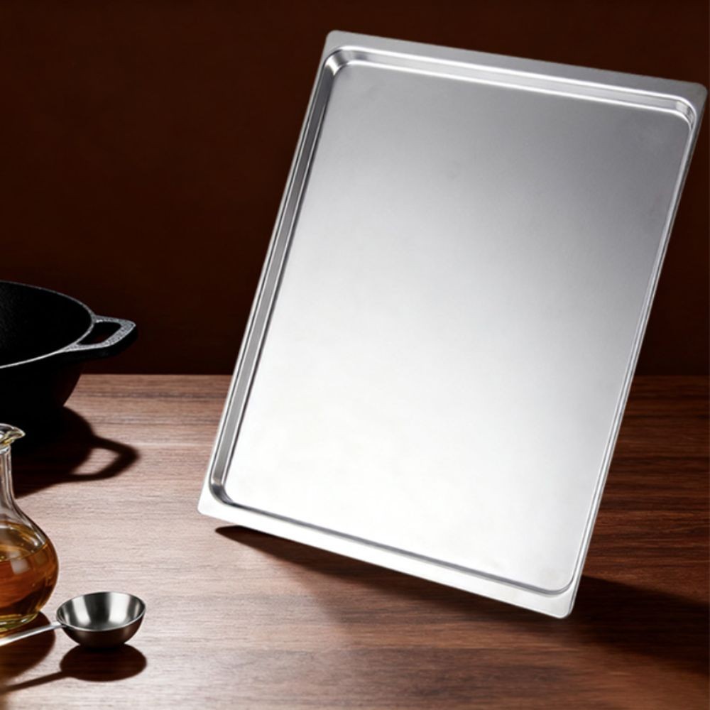 Non-stick Oven Tray Rectangular Baking Aluminium Alloy Pan Baking Sheet Cake