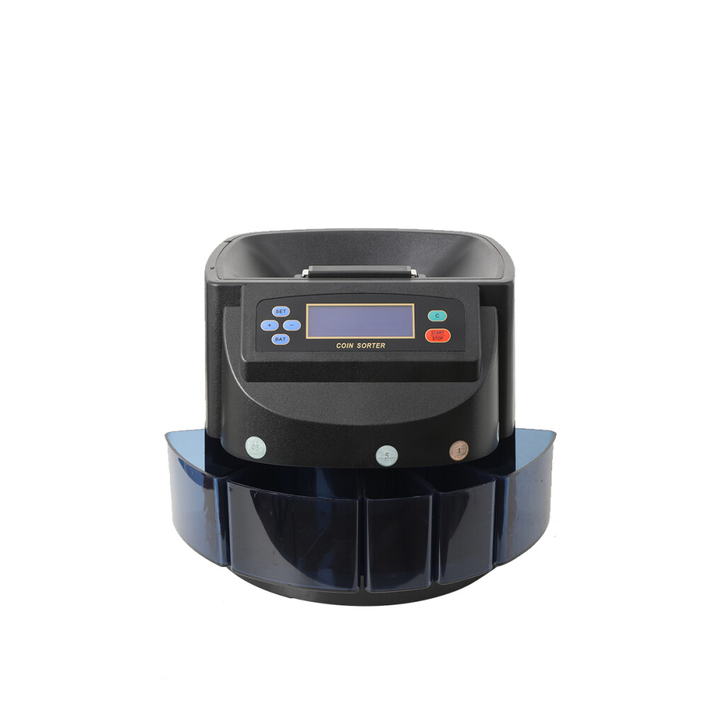 Coin Sorter Counter Digital Automatic Electronic Counting Change US