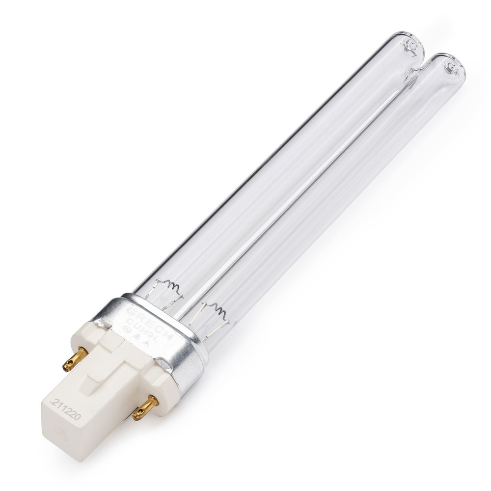 Replacement 9 Watt UV Light Bulb Ultraviolet G23-2 pin for Germicidal Algae