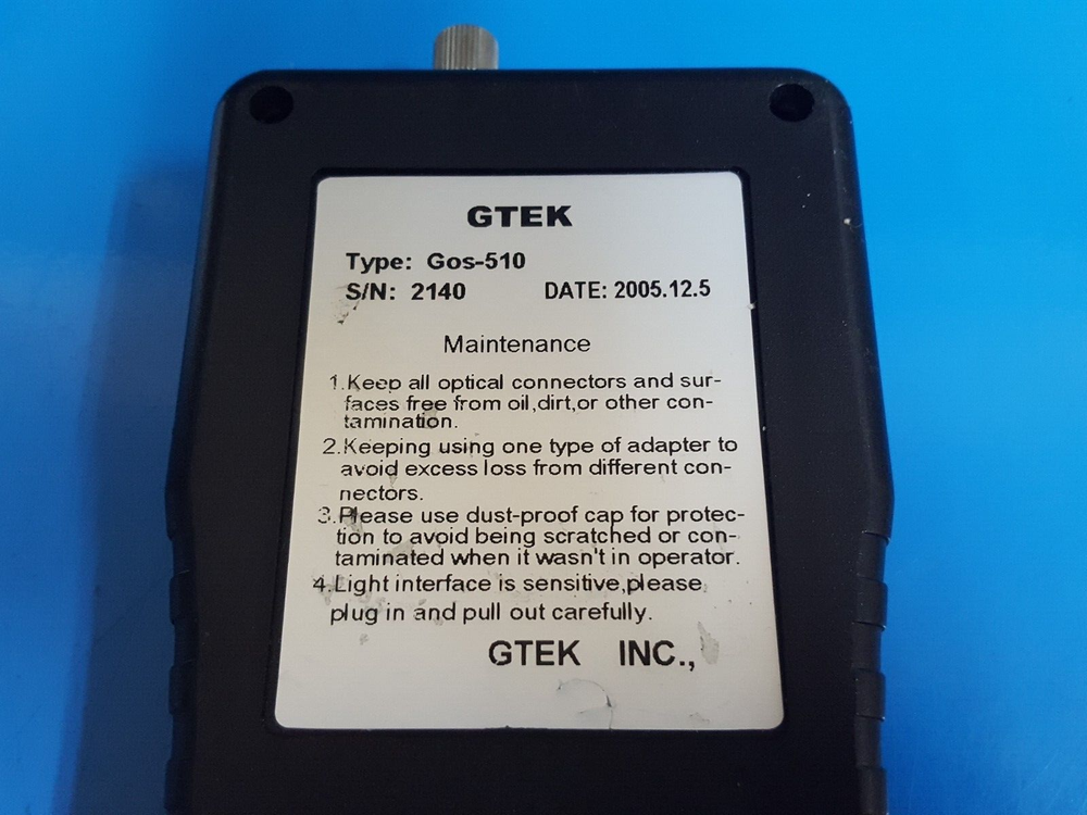 GTEK GOS-510: Handheld Light Source