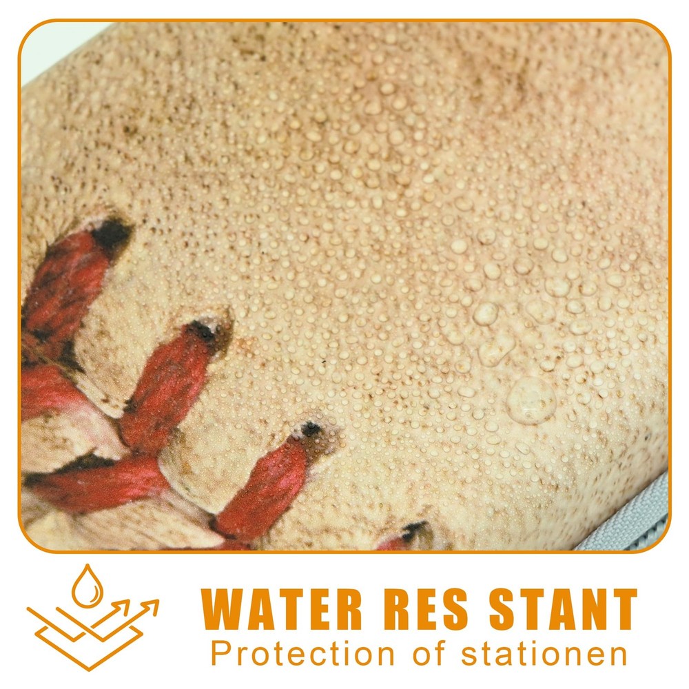 Baseball Pencil Box, Multi Compartment Desk Organizer, Brown