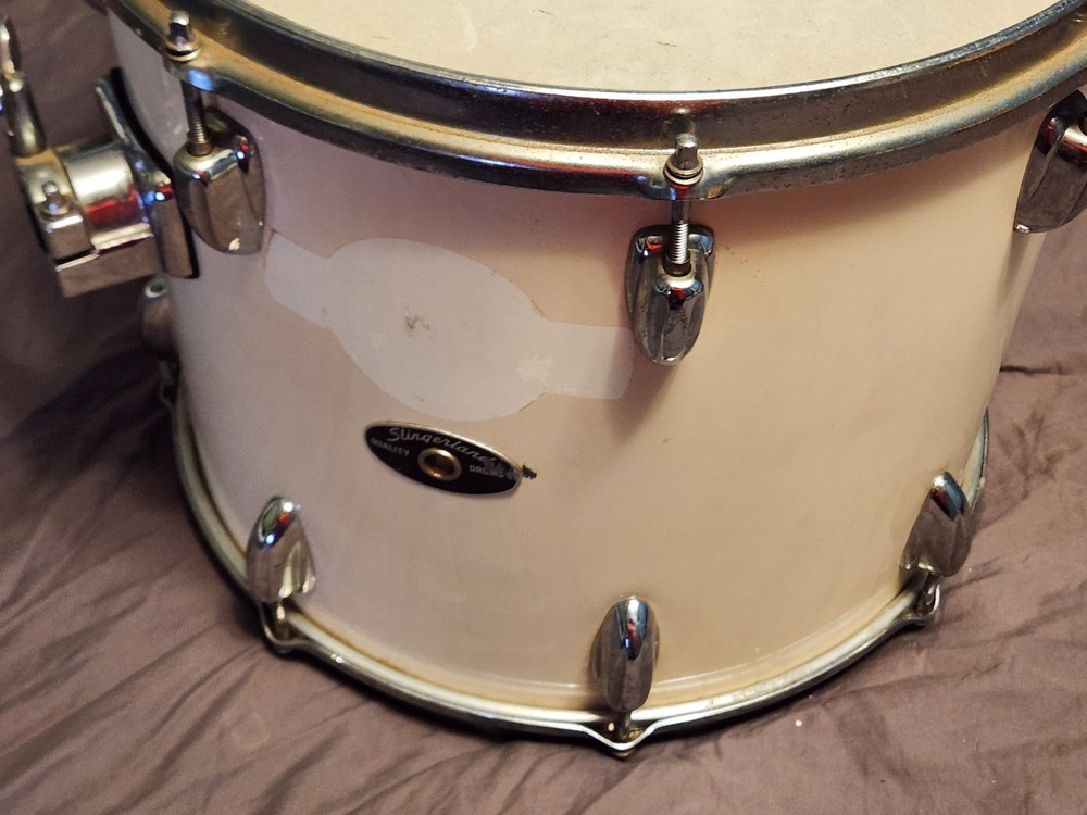 Slingerland Spirit Plus 14" White Tom Drum