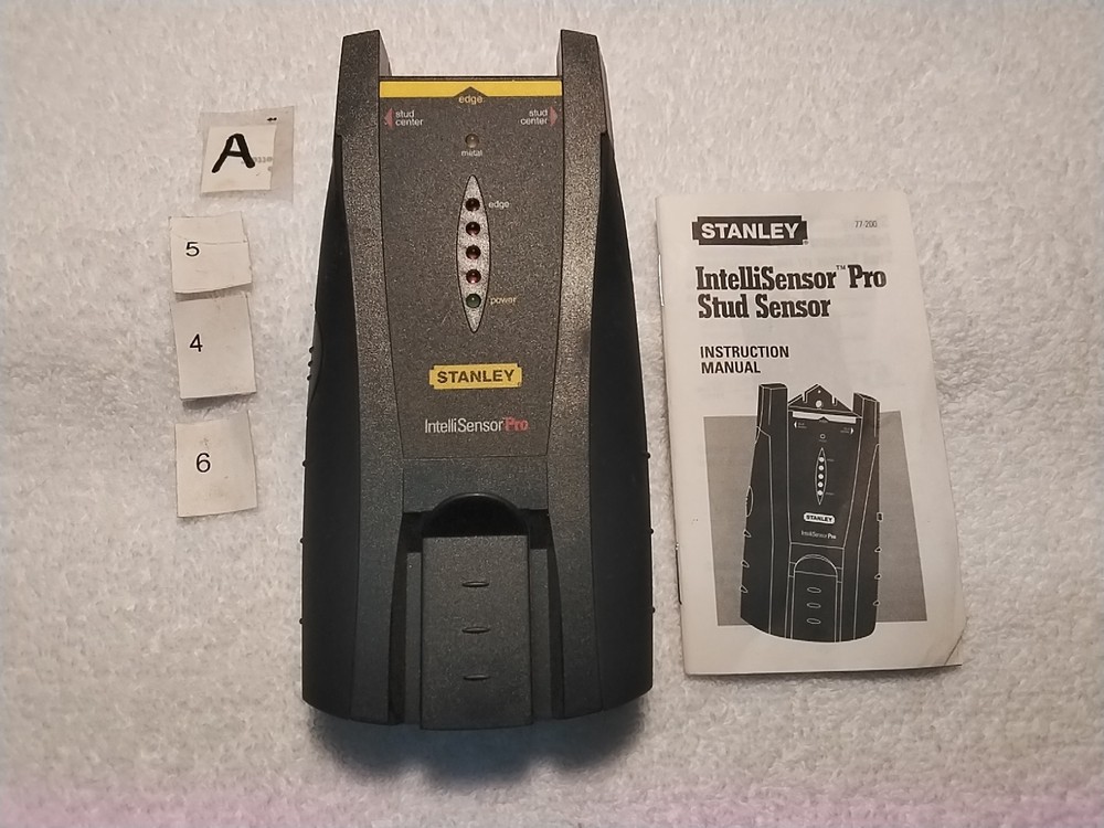 STANLEY 77-200 STUD SENSOR WITH MANUAL