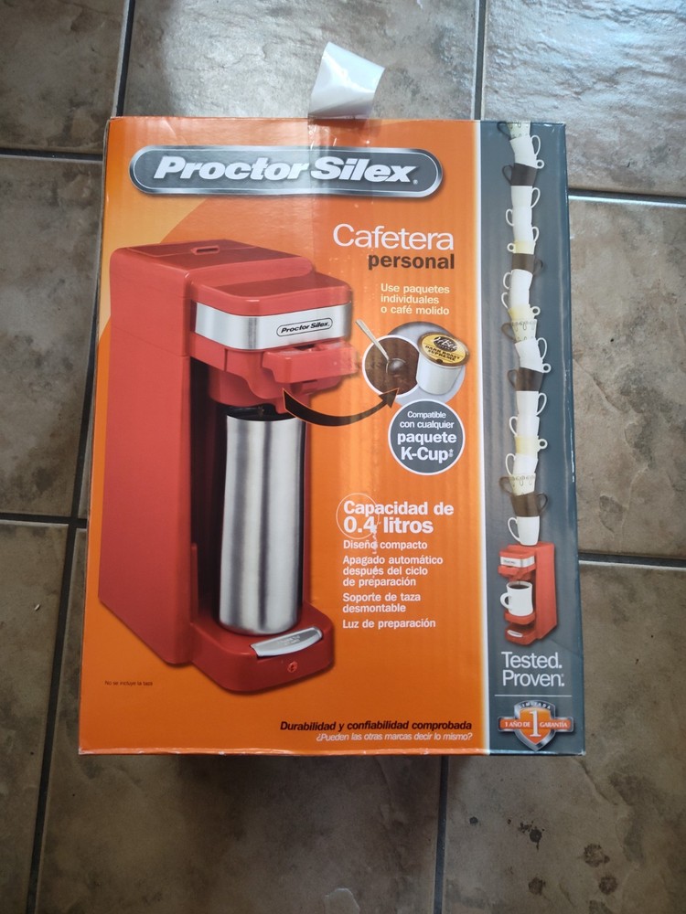 Proctor Silex Single-Serve Plus Coffee Maker 49977