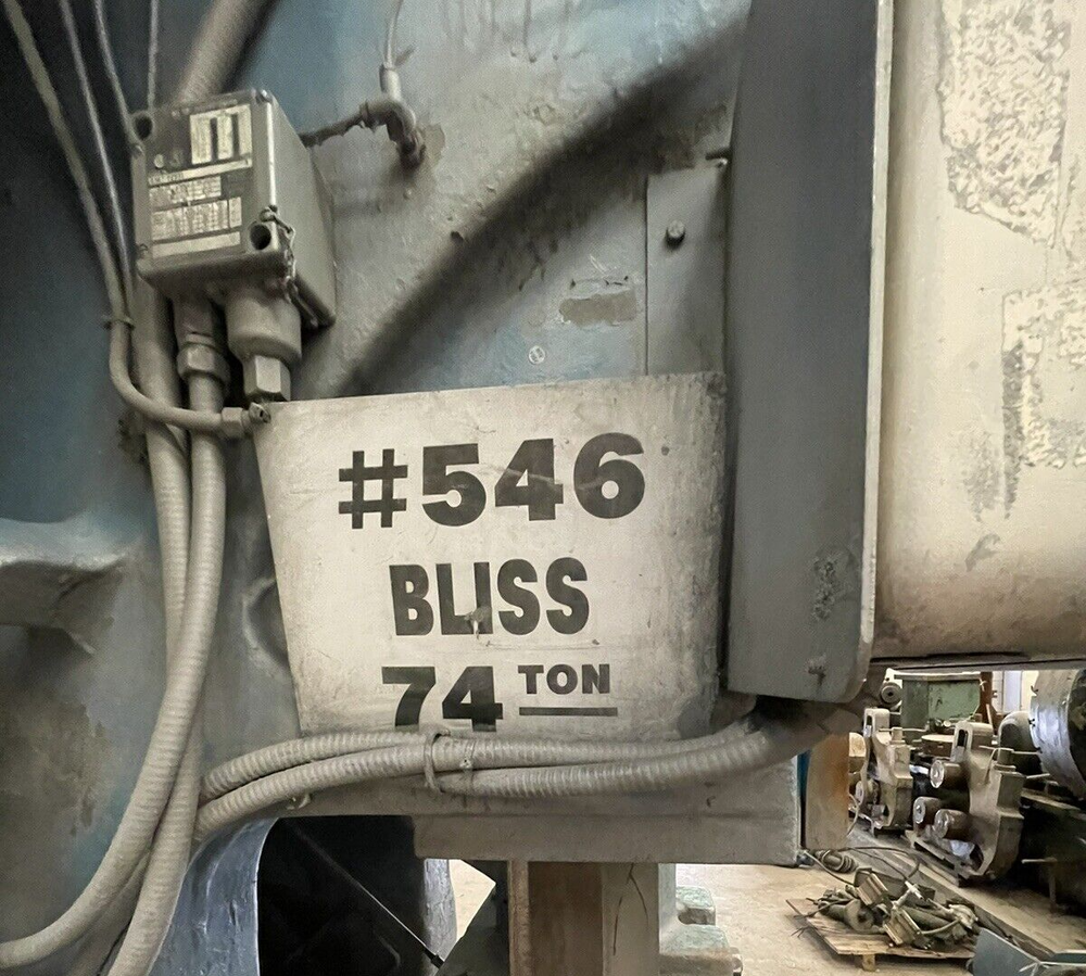 74 TON BLISS PRESS