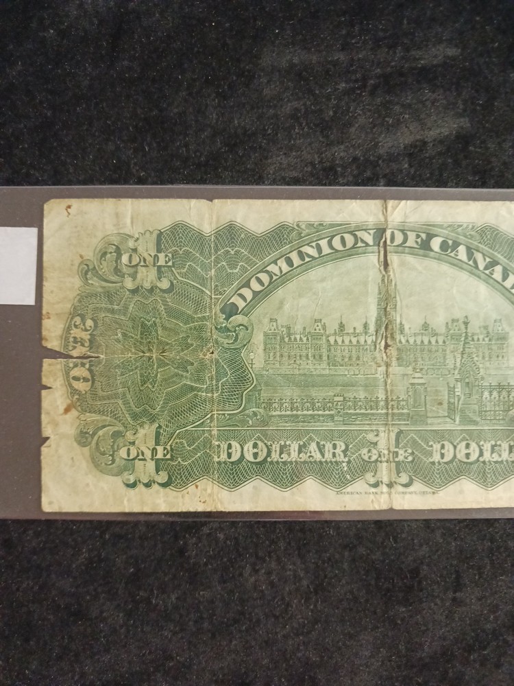 1911 Canada $1 Dollar