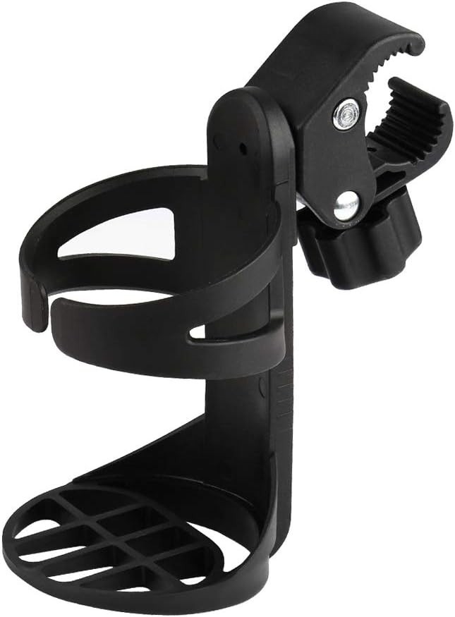 Universal 360° Drink Holder for Strollers & Mobility Aids - Easy Installation
