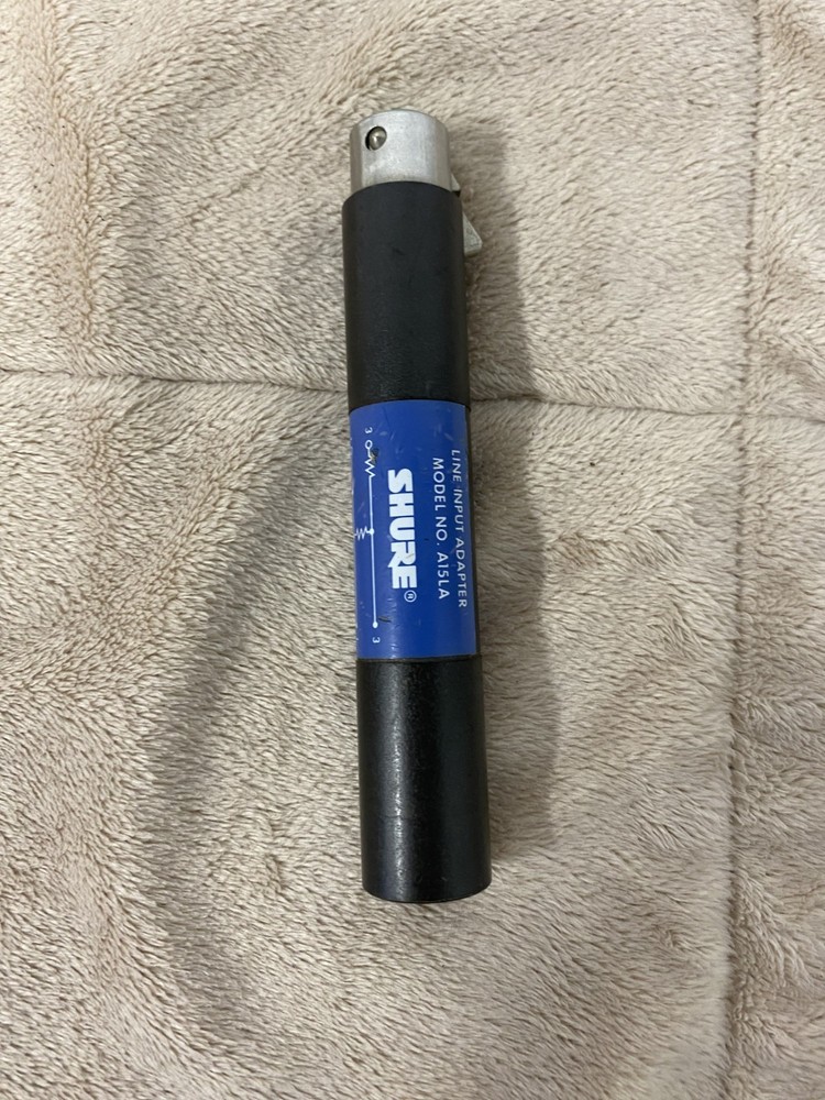 Shure A15LA Line Input Adapter- Used