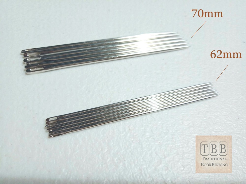 Professional bookbinding needle set- Sturdily made- Set of 8