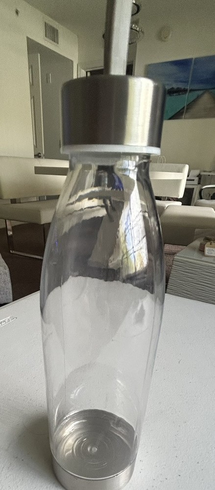 Clear Water Bottle PBA Free For Cold Drinks Only