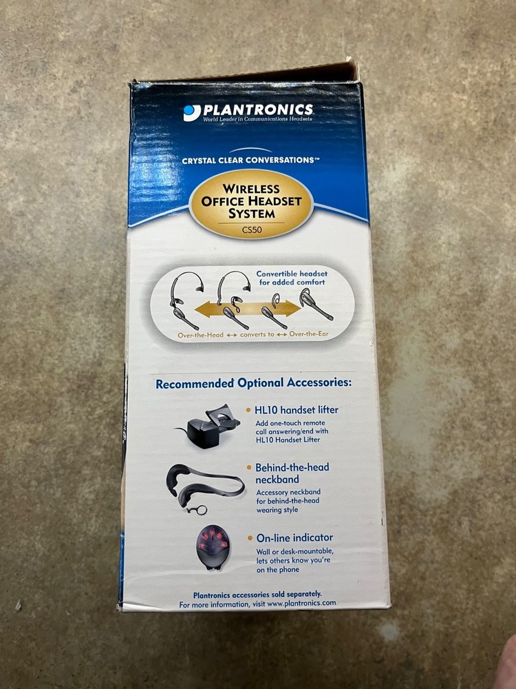 Plantronics CS50 Wireless Headset System
