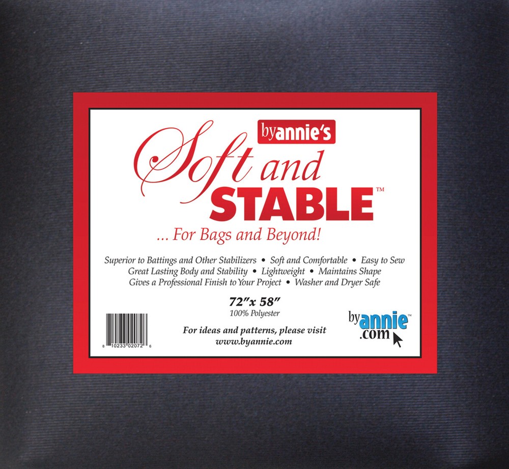 ByAnnie's Soft & Stable-Black 72"X58"