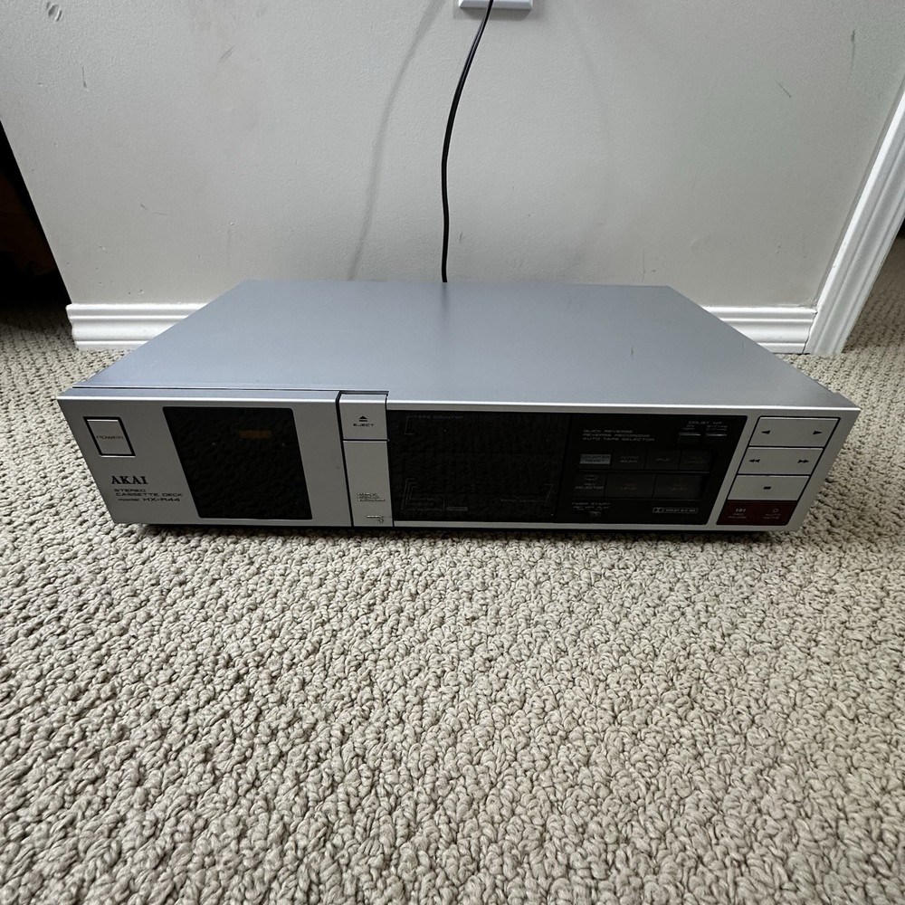 Akai HX-R44 Auto Reverse Stereo Cassette Deck