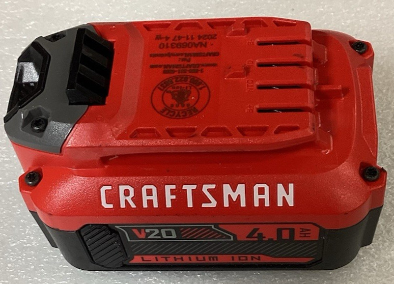 CRAFTSMAN CMCB204 V20 4.0AH LITHIUM