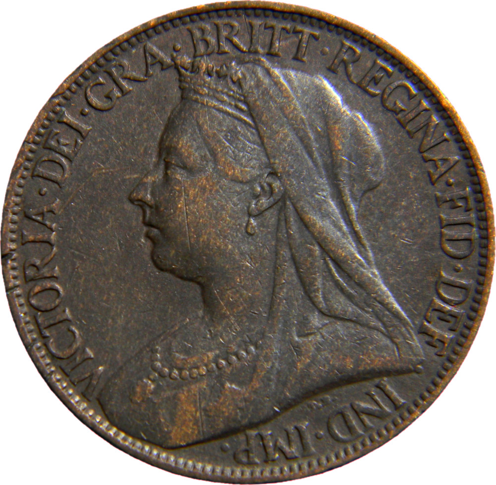 Great Britain 1897 Farthing  (04953)
